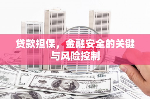 许昌贷款担保，金融安全的关键与风险控制